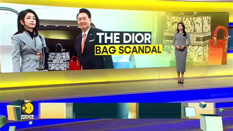 korean first lady dior bag